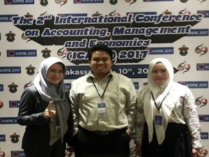 Dosen Akuntansi Menjadi Pemakalah di Acara International Conference on Accounting, Management, and Economics (ICAME 2th)