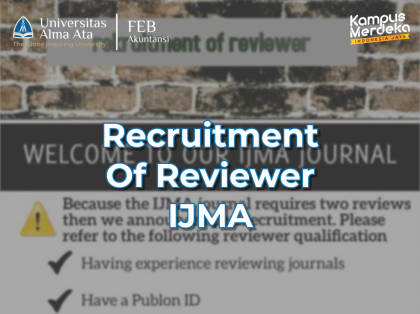 Recruitment Of Reviewer IJMA