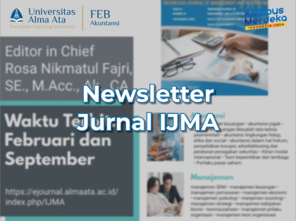 Newsletter Jurnal IJMA