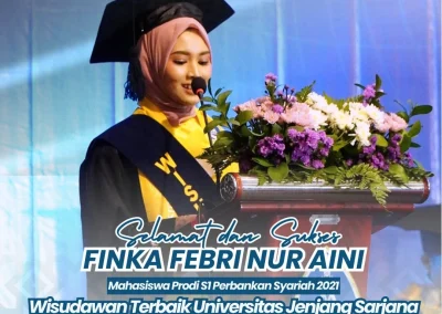 Wisudawan Terbaik Universitas Alma Ata Periode April 2024/2025 