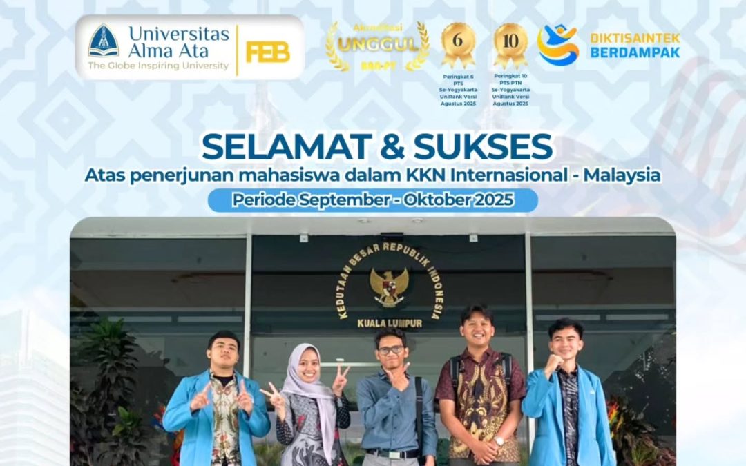FEB Alma Ata Kirim Mahasiswa KKN Internasional ke Malaysia!